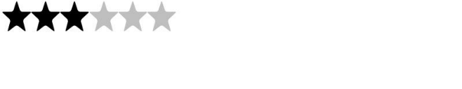 stjerner 3 ud af 6
